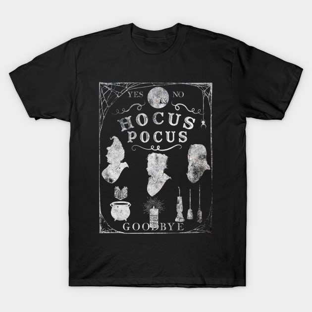 Ouija Pocus T-Shirt by damonthead